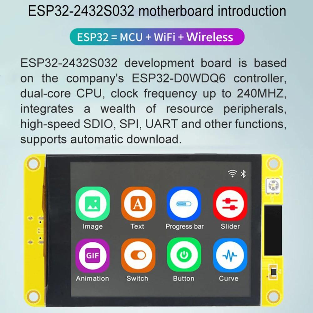 ESP32 ESP-WROOM-32  , 3.5 ġ RGB Ʈ ÷ ũ, IPS TFT RGB LCD   ȣȯ 